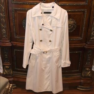 White trench coat